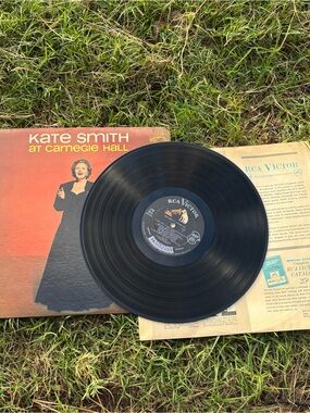 Kate Smith "At Carnegie Hall" Vinyl Record